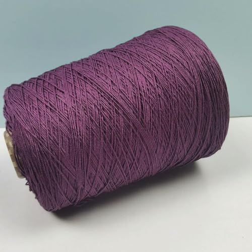 LOUKEKE 500g Seide Leinen Starke Twist Spitze DIY Hand Gestrickte Pullover Kurzarm Steif Atmungsaktiv Garn Ball von LOUKEKE