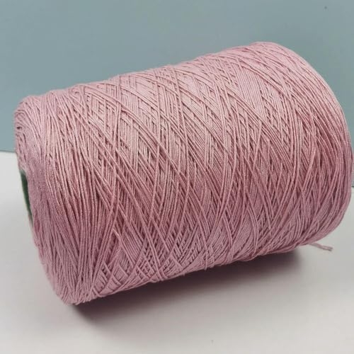 LOUKEKE 500g Seide Leinen Starke Twist Spitze DIY Hand Gestrickte Pullover Kurzarm Steif Atmungsaktiv Garn Ball von LOUKEKE