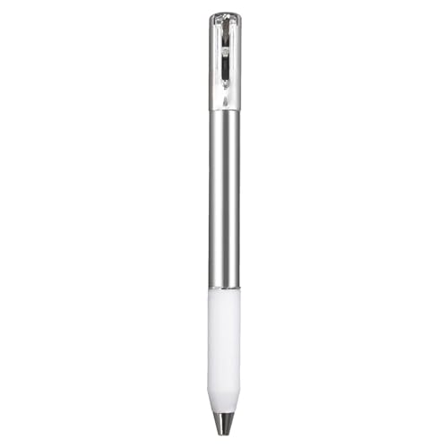Crushmetric Pen Crinkle, Crinkle Pen - Gelstifte 0,5 mm geometrischer Metall-Switchpen, schnell trocknend - Geometrischer Metall-Kugelschreiber mit ergonomischer Verformung, cooles Briefpapier für Ärz von LOVEMETOO