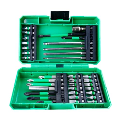 LOVIVER 35 Teiliges Schraubendreher Bit Set für Holz, Metall, Zement, 5,9 X 4 X 1,8 Zoll von LOVIVER