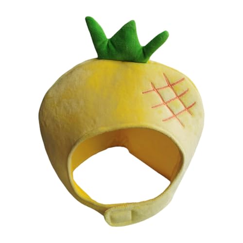 LOVIVER Ananas-Hüte, Kopfbedeckung, Foto-Requisiten, Kostümhut für Maskerade, Urlaub, Geburtstag von LOVIVER