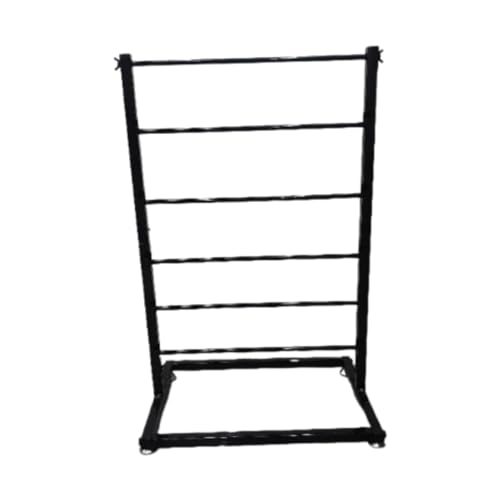 LOVIVER Band-Organizer, Band-Aufbewahrungsständer, 6-lagiges Metall, Band-Rack, Band-Halter für Einzelhandel, Geschäft, Zimmer, Blumenladen von LOVIVER