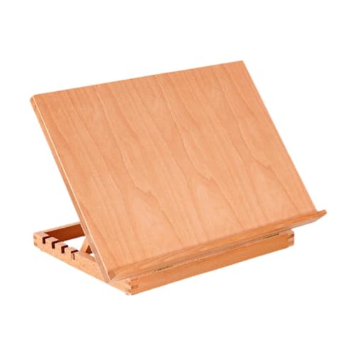 LOVIVER Desktop Tisch Staffelei Halter Holz mit Glatte Oberfläche Skizzieren Bord Zeichenbrett für Reisen Zeichnen Skizzieren von LOVIVER