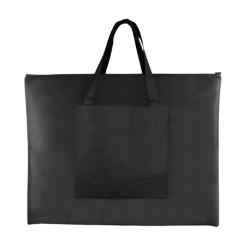 LOVIVER Kunst-Portfolio-Tasche, Portfolio-Einkaufstasche, wasserabweisend, Aufbewahrungstasche, weiche Schultertasche für Skizzen zum Aufbewahren von von LOVIVER