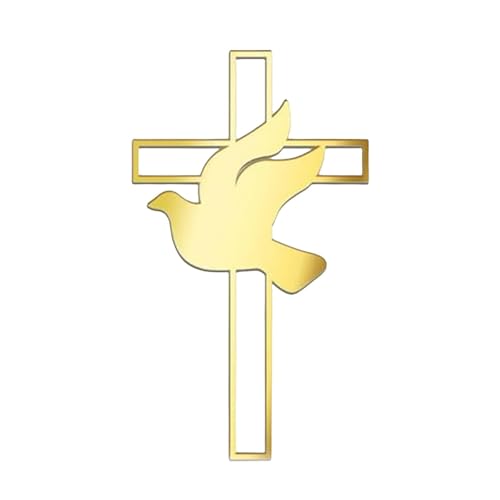 LOVIVER Tortenaufsatz mit Taubenkreuz, Torteneinsatz, Goldfarben, Dekorativ, Religiöses Dekor, Acryl für Party, Hochzeit, Feier, Geburtstag, Stil C LOVIVER Tortenaufsatz mit Taubenkreuz, Torteneinsatz, Goldfarben, Dekorativ, Religiöses Dekor, Acryl für Party, Hochzeit, Feier, Geburtstag, Stil C von LOVIVER