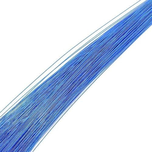 LOVSSU Blumendraht 25 Teile/los 80 cm Strumpf Blume Eisen Draht Floral Stiele Liefert for DIY Nylon Strumpf Blumen Machen Strumpf Blumen Zubehör FüR DIY-BlumensträUßE Draht(T06) von LOVSSU