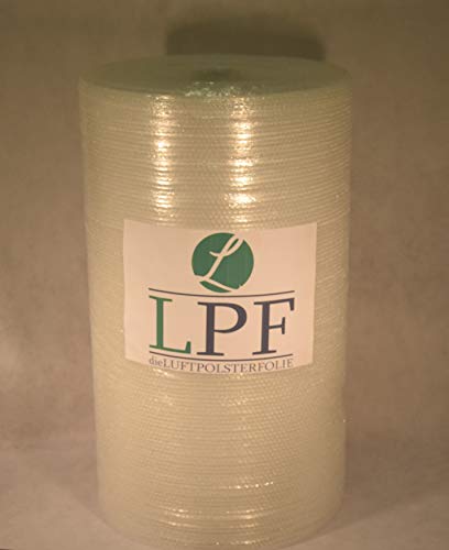 Luftpolsterfolie 100 cm x 100 m Polsterfolie Noppenfolie Knallfolie Blisterfolie Verpackungsfolie von LPF dieLUFTPOSLTERFOLIE