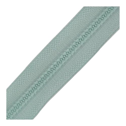 3 Stück 40-120 cm Harz-Spiralreißverschlüsse für Schneiderarbeiten, Nähen, Handwerk, Nylon-Reißverschlüsse, Großpackung, 24 Farben (mintgrün, Option 1_40 cm) von LPNGTNG