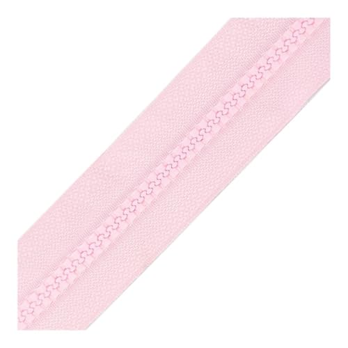 3 x 40-120 cm Harz-Spiralreißverschlüsse für Schneiderarbeiten, Nähen, Handwerk, Nylon-Reißverschlüsse, Großpackung, 24 Farben für Mäntel, Kleidung, DIY (Rosa, 60 cm) von LPNGTNG