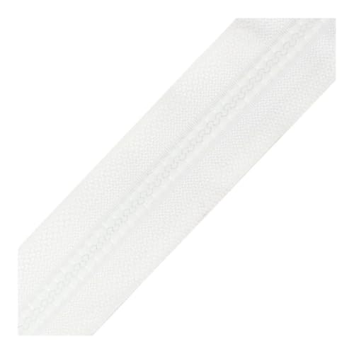 LPNGTNG 3 x 40-120 cm Harz-Spiralreißverschlüsse für Schneiderarbeiten, Nähen, Handwerk, Nylon-Reißverschlüsse, Großpackung, 24 Farben, für Mäntel, Kleidung, DIY (Weiß, 40 cm) von LPNGTNG