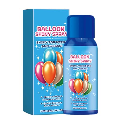 Glänzendes Ballonspray, Ballon-Glanz-Spray, glänzendes Ballonspray für eleganten Glanz, schnell trocknend, elegante Aufheller im Ballon mit glänzendem Finish für Halloween e von LPORF