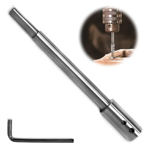 LPZMPZ Bohrer Verlängerung Extra Lang Verlängerung 169mm Kompatibel für Forstnerbohrer mit 3/8"-schaft, für Flachfräsbohrer, für besonders tiefe Lochfräsungen und Durchbrüche von LPZMPZ