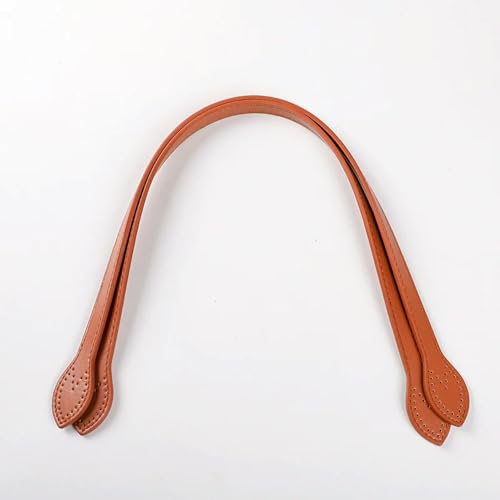 LQALYNLQ 2 Stück 60 cm PU-Leder-Taschengriff, Schultertaschengurt, Ersatz-Handtaschengurte, DIY für DIY-Frauen, handgefertigte Taschenzubehör von LQALYNLQ