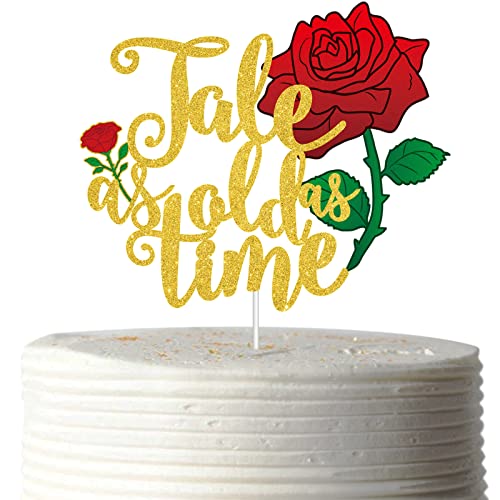 Tale As Old As Time Hochzeitstortenaufsatz von LQINBIBJ