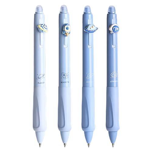 LQIOACU 4 Pcs Radierstift Radierbare Stifte Kawaii Stifte Kawaii Schulsachen Kugelschreiber Radierbar Schulsachen Der Mine 0,5 Kugelschreiber Radierbar von LQIOACU