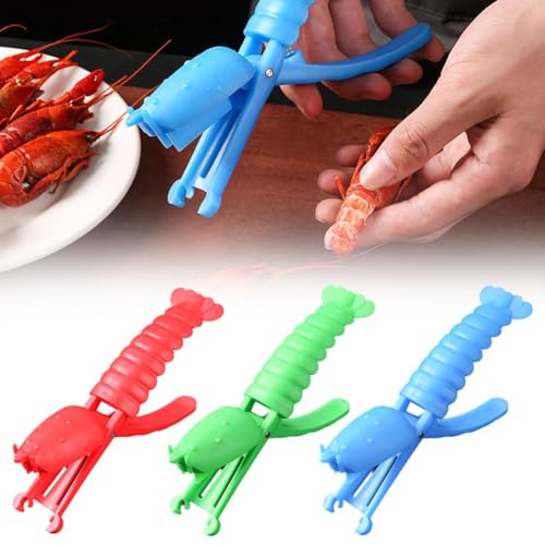 Crawfish Sheller Tool, Crawfish Tail Peeler Crawfish Tail Remover Tool, Crawfish Tail Peeler Crawfish Tail Remover Tool, Portable Lightweight Kitchen Gadgets for Household Kitchen Restaurant von LQQDREX