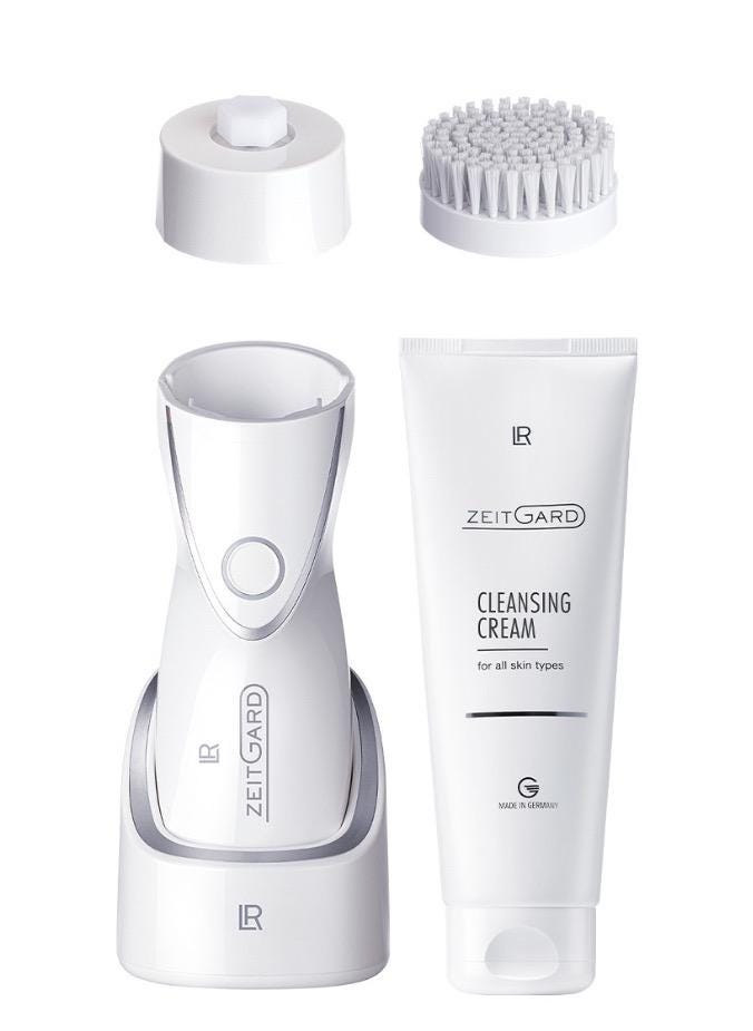 Lr Zeitgard Pro Cleansing Kit | Bürstenaufsatz + Reinigungscreme Gesichtswasser Rechnung von LRDuftoase