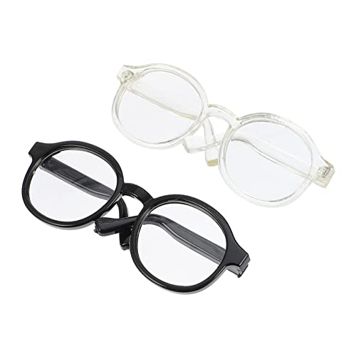 LRXIYODE 2Stücke Puppenbrille Mini Brillen für Puppen Transparent DIY Zubehör für Kreatives für Puppenliebhaber LRXIYODE 2Stücke Puppenbrille Mini Brillen für Puppen Transparent DIY Zubehör für Kreatives für Puppenliebhaber von LRXIYODE
