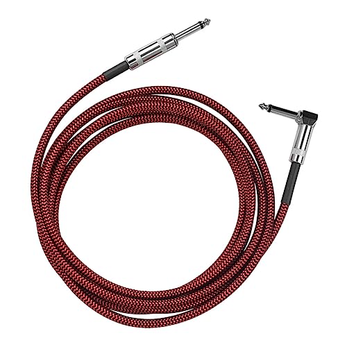 LRXIYODE Gitarren Patchkabel Geflochtenes Audioanschlusskabel für Gitarre Bass und Musikinstrumente Fortschrittliche Rauschreduktionstechnologie Langlebig LRXIYODE Gitarren Patchkabel Geflochtenes Audioanschlusskabel für Gitarre Bass und Musikinstrumente Fortschrittliche Rauschreduktionstechnologie Langlebig von LRXIYODE