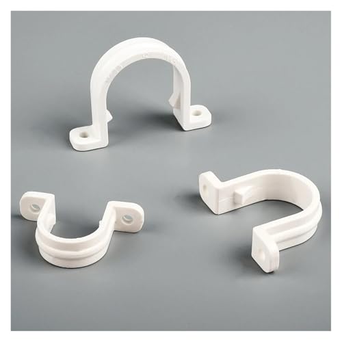 LSDLOUYAQNG Gepanzerte Kabelklemmen 1~25PCS 20/25/32mm PVC Rohr Klemme U-Typ Clip Wasser Rohr Unterstützung Garten Bewässerung Wasser Anschluss Aquarium Adapter Rohr Fitting(20mm,1 Piece) von LSDLOUYAQNG