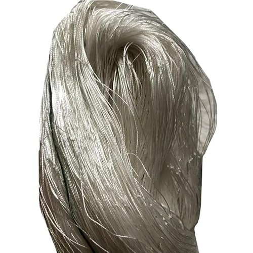 LSHIJI Fischernetz Kiemennetz Tiefe 2m-12m Halbzeug Fischernetz 3 Stränge Multifilament Nylon Angeln Netzwerk Zubehör Fischfalle Single Layer Monofilament Fischernetz(H 6mx60mm-B5) von LSHIJI