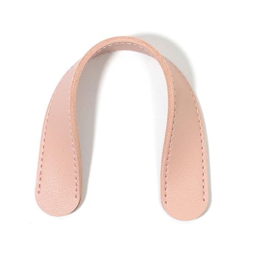 LSYHHXC 2Pc Tasche Strap Dekompression Schulter Pads Anti-Slip Griff Befestigungs Clip Tasche Zubehör Breite Pu Leder Tasche Gürtel Schulter Rest(Pink) von LSYHHXC