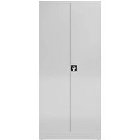 ClassiX Putzmittelschrank X-545520 lichtgrau 80,0 x 38,0 x 180,0 cm, aufgebaut von ClassiX