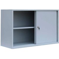 ClassiX Schiebetürenschrank, X-550125 lichtgrau 1 Fachboden 120,0 x 45,0 x 75,0 cm von ClassiX