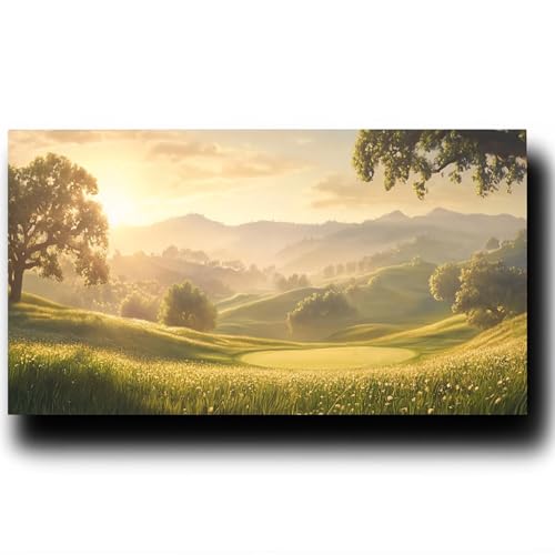 Baum Malen Nach Zahlenn Erwachsene - Berg Malen Nach Zahlen ab 9 jahre Mädchen, Acrylfarben Set Malen Nach Zahlen kinder, Kreativ set für Erwachsene Bastelset, Wanddeko und Geschenk 70X140cm 6w-X-Z von LUESSJAO