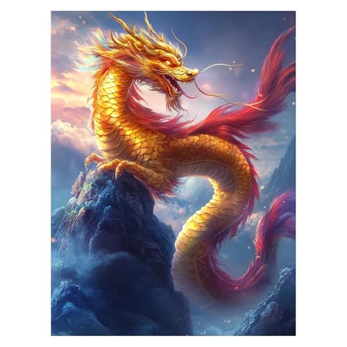 Drachen Malen Nach Zahlen Erwachsene, Malen Nach Zahlen auf Leinwand mit Pinsel und Acrylfarben 70 x 50CM DIY Basteln Erwachsene Leinwand Bilder Berg für Deko Wohnzimmer Geschenke für Frauen LSJ-1593 Drachen Malen Nach Zahlen Erwachsene, Malen Nach Zahlen auf Leinwand mit Pinsel und Acrylfarben 70 x 50CM DIY Basteln Erwachsene Leinwand Bilder Berg für Deko Wohnzimmer Geschenke für Frauen LSJ-1593 von LUESSJAO
