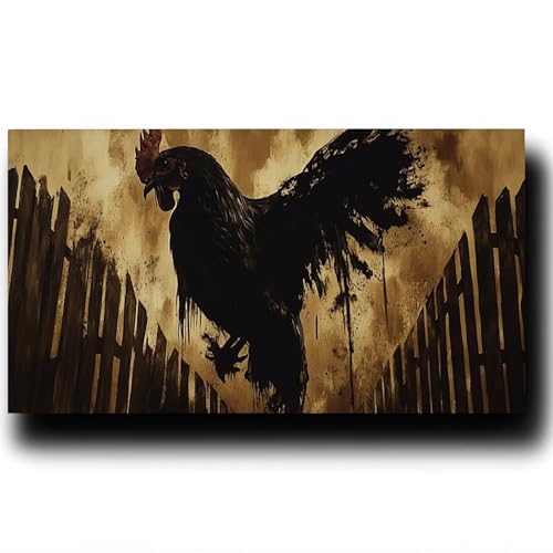 Huhn Malen Nach Zahlenn Erwachsene - Tier Malen Nach Zahlen ab 9 jahre Mädchen, Acrylfarben Set Malen Nach Zahlen kinder, Kreativ set für Erwachsene Bastelset, Wanddeko und Geschenk 70X140cm 6w-N-2 von LUESSJAO