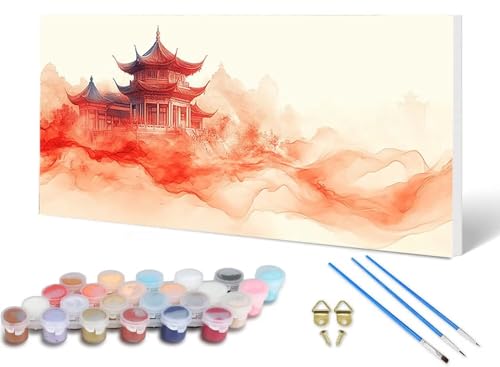 Malen Nach Zahlen Erwachsene Japan Malen Nach Zahlen Antike Gebäude, DIY Set Erwachsene Paint by Numbers mit 3 Pinsel und Acrylfarben & Leinwand für Zimmer Deko Wohnzimmer 100 x 200 cm -lsy250648 Malen Nach Zahlen Erwachsene Japan Malen Nach Zahlen Antike Gebäude, DIY Set Erwachsene Paint by Numbers mit 3 Pinsel und Acrylfarben & Leinwand für Zimmer Deko Wohnzimmer 100 x 200 cm -lsy250648 von LUESUAYN