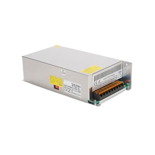 LUJIAYA Schaltnetzteil AC Zu DC 13,8 V 52 A 720 W Schaltnetzteil Antriebstransformator for CNC-Motoren, Industrielle Elektronische Elektrogeräte Usw. Stromversorgungen von LUJIAYA