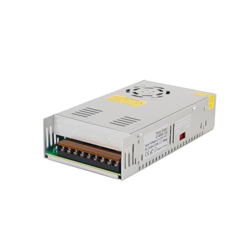 LUJIAYA Schaltnetzteil AC zu DC 15 V 40 A 600 W 100–120 V Schaltnetzteil Antriebstransformator for CNC-Motoren, industrielle elektronische elektrische Geräte usw. Stromversorgungen von LUJIAYA