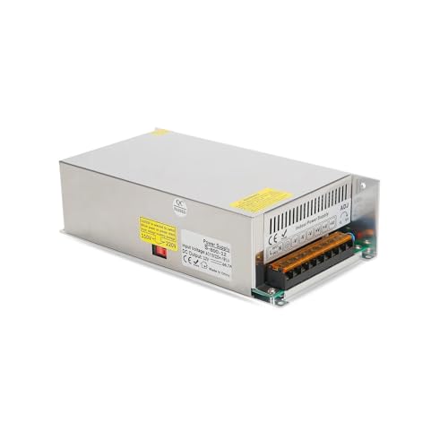 LUJIAYA Schaltnetzteil AC zu DC 15 V 53,3 A 800 W 100–120 V Schaltnetzteil Antriebstransformator for CNC-Motor, industrielle elektronische elektrische Geräte usw. Stromversorgungen von LUJIAYA