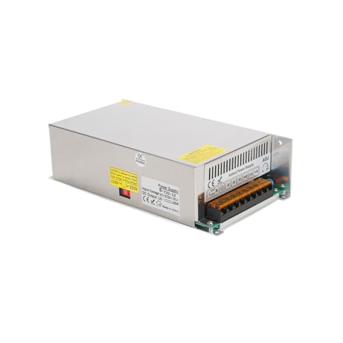 LUJIAYA Schaltnetzteil AC zu DC 28 V 25,7 A 720 W 100–120 V Schaltnetzteil Antriebstransformator for CNC-Motor, industrielle elektronische elektrische Geräte usw. Stromversorgungen von LUJIAYA