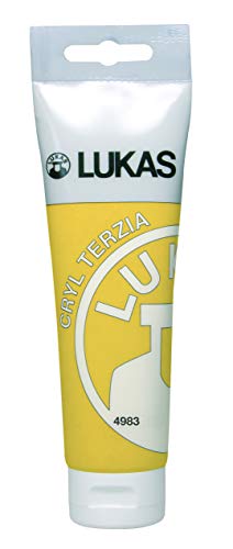 LUKAS CRYL TERZIA 125 ml - Acrylfarbe in Studien-Qualität - Farbton Gold von LUKAS