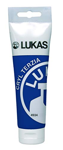 LUKAS CRYL TERZIA 125 ml - Acrylfarbe in Studien-Qualität - Farbton Preussischblau von LUKAS