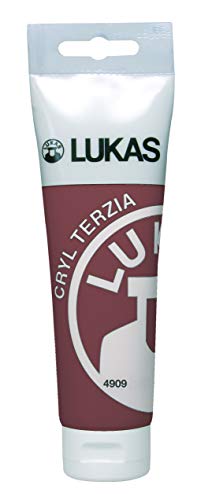 LUKAS CRYL TERZIA 125 ml - Acrylfarbe in Studien-Qualität - Farbton Terra di Siena gebrannt von LUKAS