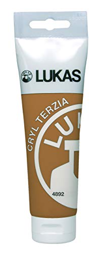 LUKAS CRYL TERZIA 125 ml - Acrylfarbe in Studien-Qualität - Farbton Terra di Siena natur von LUKAS