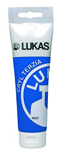 LUKAS CRYL TERZIA 125 ml - Acrylfarbe in Studien-Qualität - Farbton Ultramarinblau von LUKAS