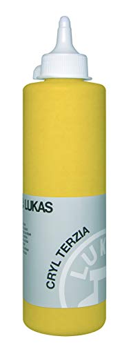 LUKAS CRYL TERZIA 500 ml - Acrylfarbe in Studien-Qualität - Farbton Gold von LUKAS