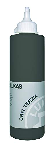 LUKAS CRYL TERZIA 500 ml - Acrylfarbe in Studien-Qualität - Farbton Umbra von LUKAS