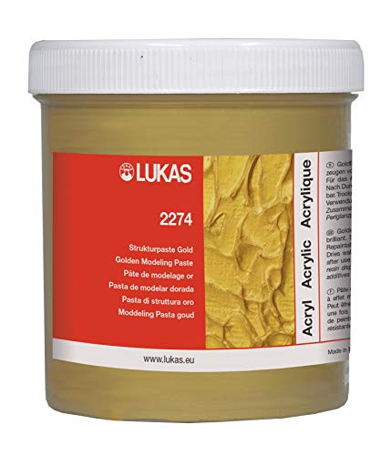 LUKAS NERCHAU Strukturpaste Gold 250ml 4001128176079, K22740250 von LUKAS