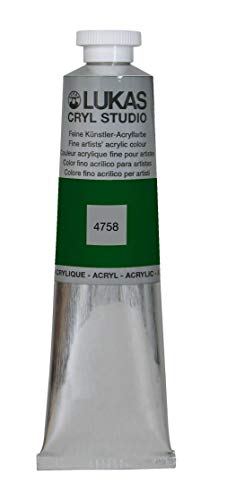 Lukas Cryl Studio 75 ml, Acrylfarbe in Premium-Qualität, Grüne Erde von LUKAS