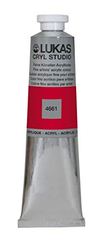 Lukas Cryl Studio 75 ml, Acrylfarbe in Premium-Qualität, Karminrot Lukas Cryl Studio 75 ml, Acrylfarbe in Premium-Qualität, Karminrot von LUKAS