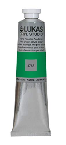 Lukas Cryl Studio 75 ml, Acrylfarbe in Premium-Qualität, Permanentgrün hell von LUKAS