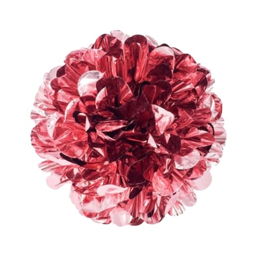 10 Stück Papier Blume Ball Pfingstrose Kugelblume Seidenpapier Pom Pom Pompons Blumen-Ball Dekorpapier Für Hochzeiten Partydekorationen DIY Kostüme Kopfschmuck Und Grußkarten 15cm-Farbe: 3# von LUMoony