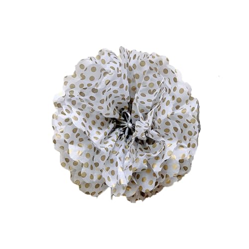 30 Stück Papier Blume Ball Pfingstrose Kugelblume Seidenpapier Pom Pom Pompons Blumen-Ball Dekorpapier Für Hochzeiten Partydekorationen DIY Kostüme Kopfschmuck Und Grußkarten 15cm-Farbe: 5# von LUMoony