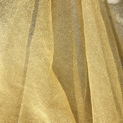 LUMoony 150cm Breit Netzstoff Stoff Stoffe Stoff Tüll Decor Sparkly Stoff glitzernder Stoff Pailletten-Stoff für DIY-Hochzeitskleider Halbrock Kleid Tischkleidung Hintergrund von LUMoony